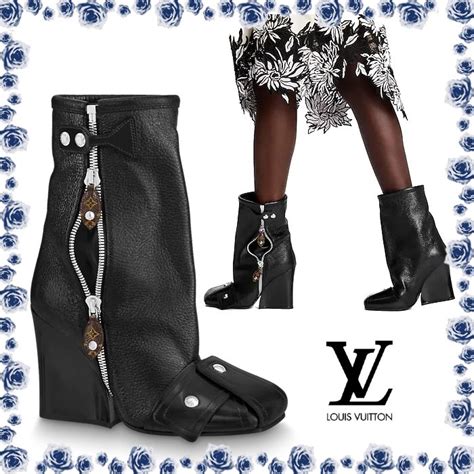 louis vuitton patti|Patti Wedge Half Boot .